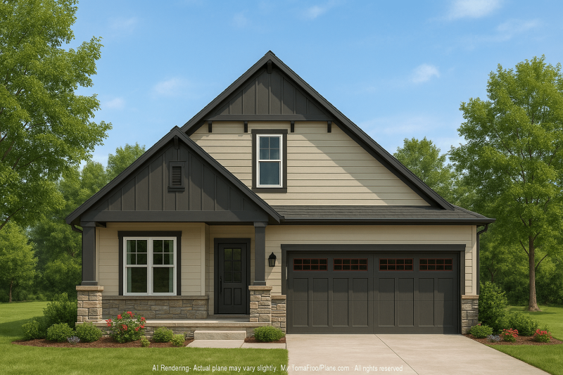 Charming Home Plan with Detailed Floor Designs and CAD Blueprints