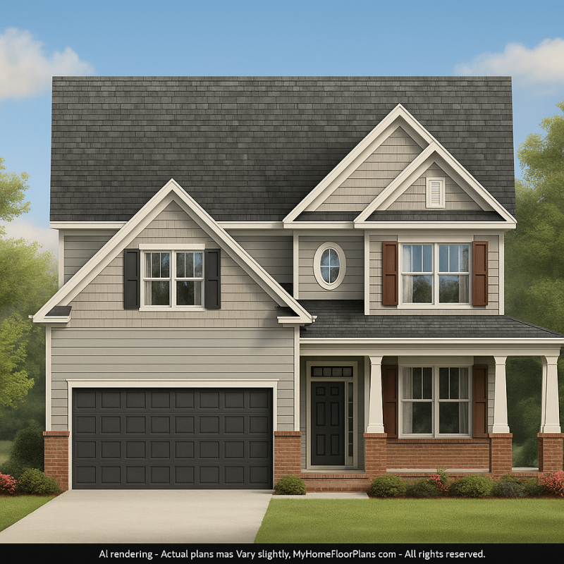 IMPORTANT Make the house as realistic as possible, landscape orientation, and display entire house. Do not cut off right or left side of house!