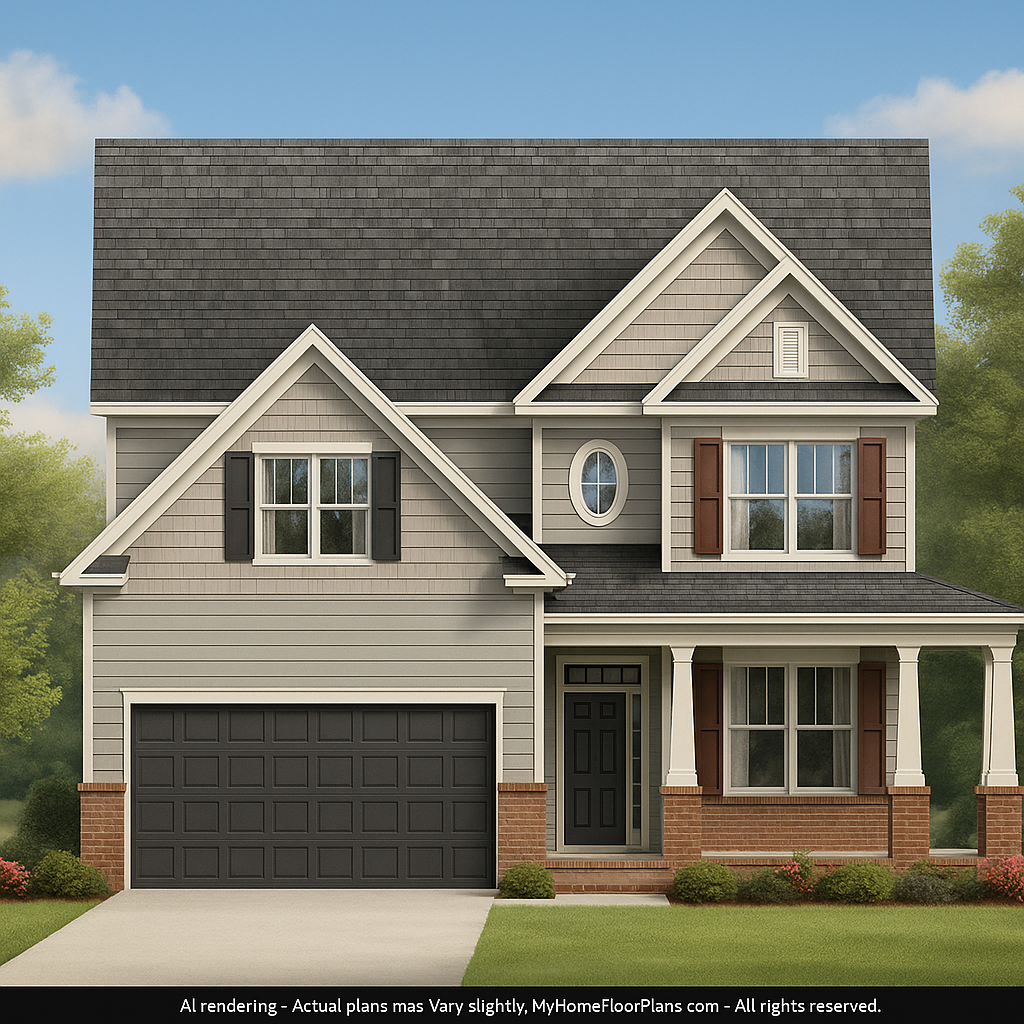 IMPORTANT Make the house as realistic as possible, landscape orientation, and display entire house. Do not cut off right or left side of house!