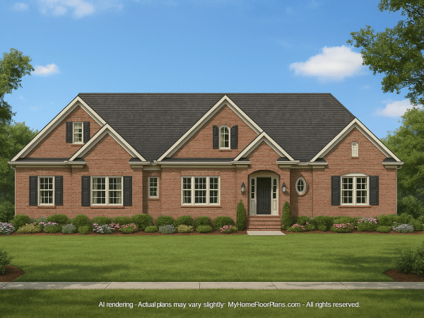 IMPORTANT Make the house as realistic as possible, landscape orientation, and display entire house. Do not cut off right or left side of house!