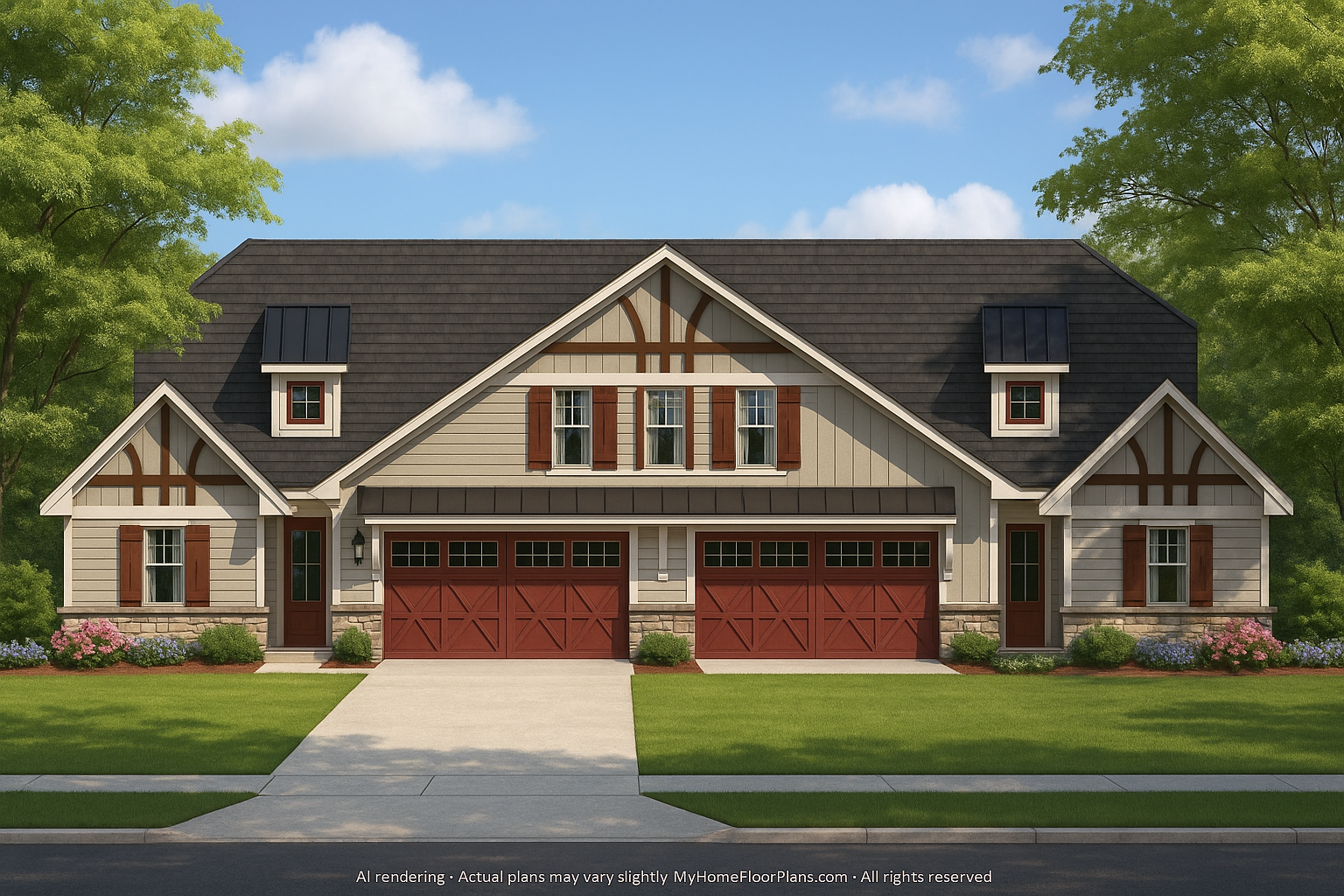 IMPORTANT Make the house as realistic as possible, landscape orientation, and display entire house. Do not cut off right or left side of house!