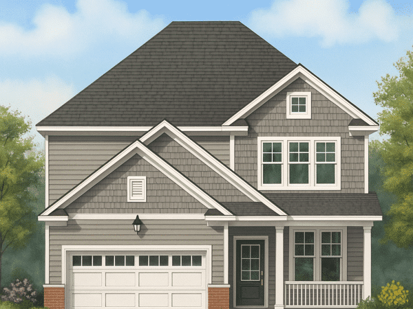 IMPORTANT Make the house as realistic as possible, landscape orientation, and display entire house. Do not cut off right or left side of house!