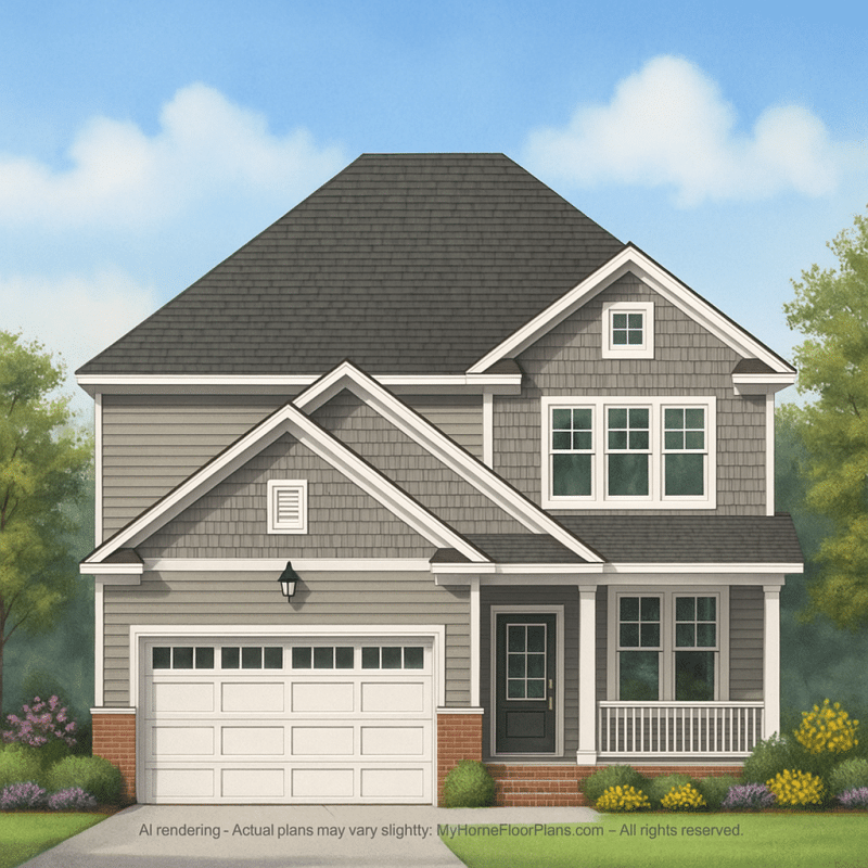 IMPORTANT Make the house as realistic as possible, landscape orientation, and display entire house. Do not cut off right or left side of house!