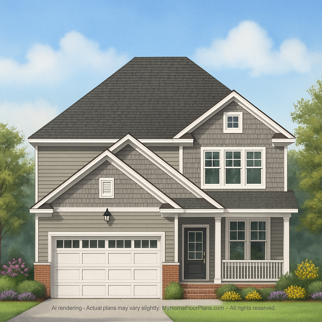 IMPORTANT Make the house as realistic as possible, landscape orientation, and display entire house. Do not cut off right or left side of house!