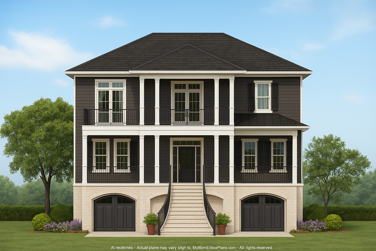 IMPORTANT Make the house as realistic as possible, landscape orientation, and display entire house. Do not cut off right or left side of house!