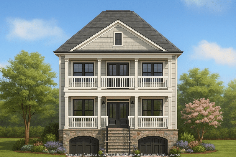 IMPORTANT Make the house as realistic as possible, landscape orientation, and display entire house. Do not cut off right or left side of house!