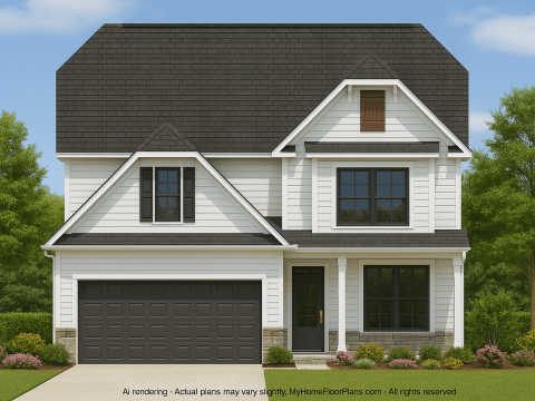IMPORTANT Make the house as realistic as possible, landscape orientation, and display entire house. Do not cut off right or left side of house!
