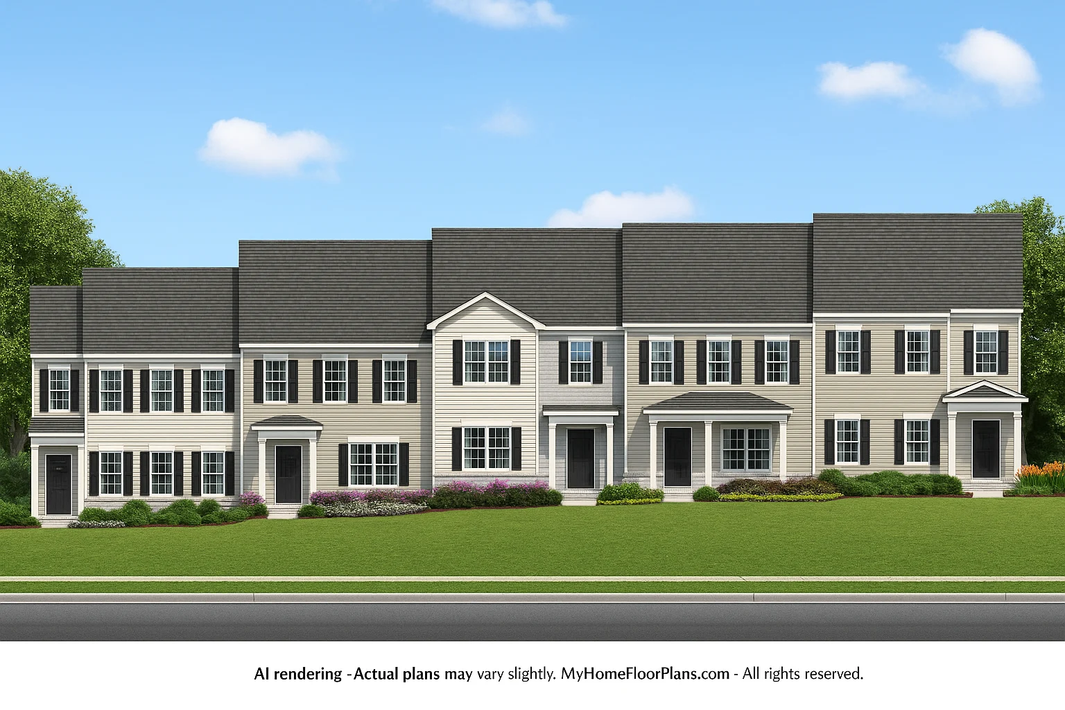 IMPORTANT Make the house as realistic as possible, landscape orientation, and display entire house. Do not cut off right or left side of house!