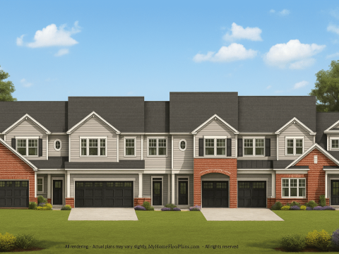 IMPORTANT Make the house as realistic as possible, landscape orientation, and display entire house. Do not cut off right or left side of house!