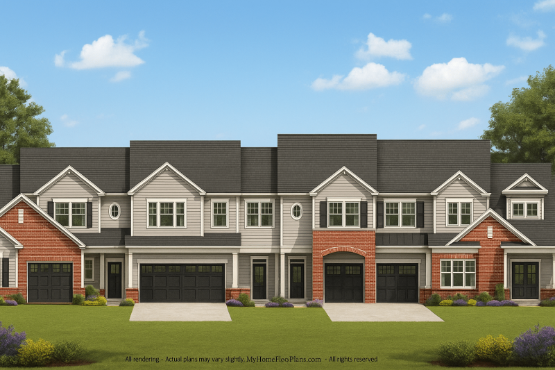 IMPORTANT Make the house as realistic as possible, landscape orientation, and display entire house. Do not cut off right or left side of house!