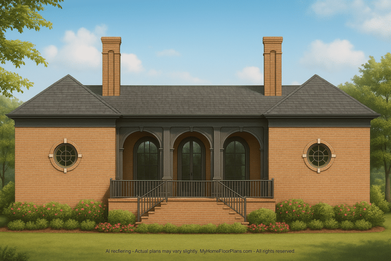 IMPORTANT Make the house as realistic as possible, landscape orientation, and display entire house. Do not cut off right or left side of house!