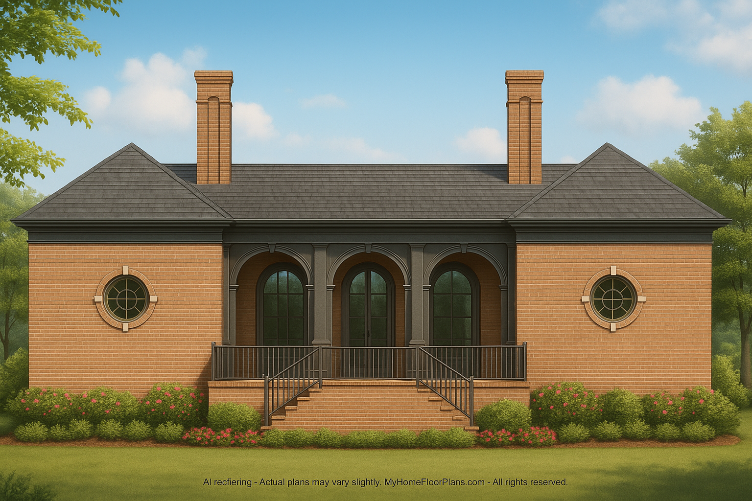 IMPORTANT Make the house as realistic as possible, landscape orientation, and display entire house. Do not cut off right or left side of house!