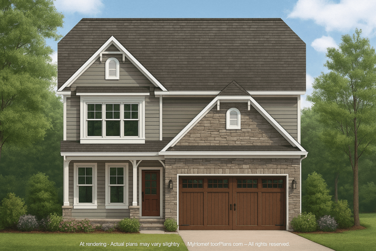 IMPORTANT Make the house as realistic as possible, landscape orientation, and display entire house. Do not cut off right or left side of house!