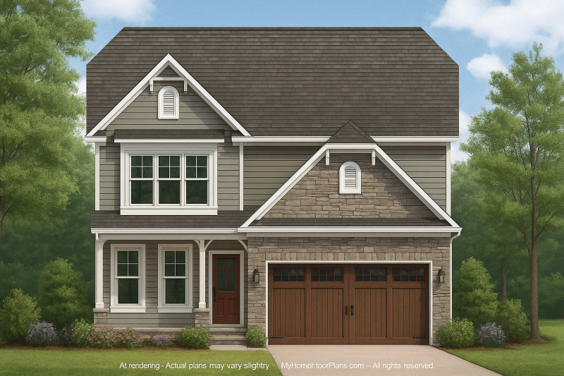 IMPORTANT Make the house as realistic as possible, landscape orientation, and display entire house. Do not cut off right or left side of house!