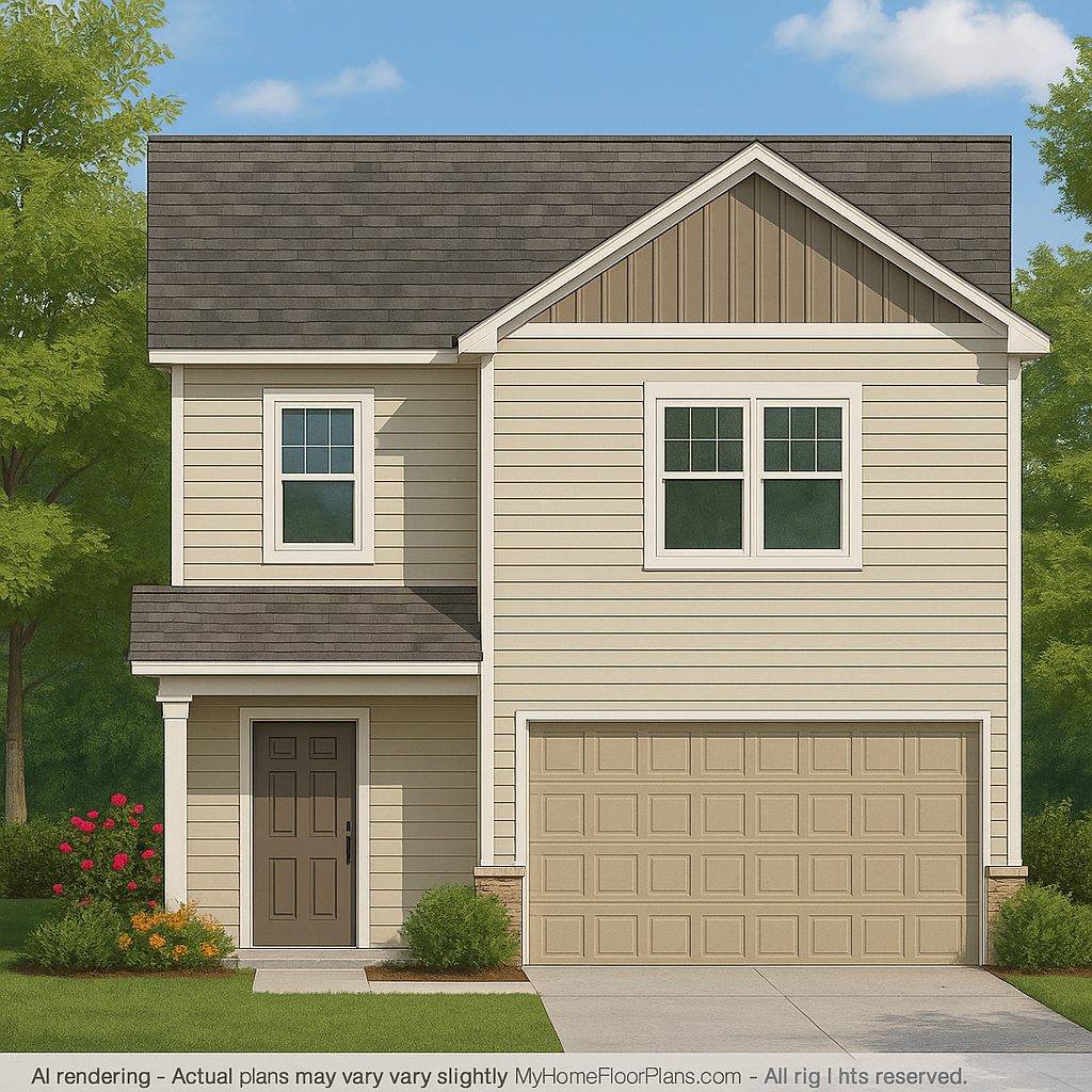 IMPORTANT Make the house as realistic as possible, landscape orientation, and display entire house. Do not cut off right or left side of house!