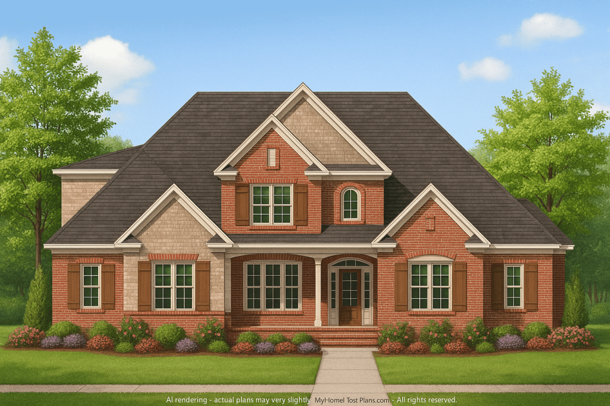 IMPORTANT Make the house as realistic as possible, landscape orientation, and display entire house. Do not cut off right or left side of house!