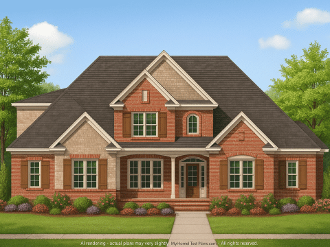 IMPORTANT Make the house as realistic as possible, landscape orientation, and display entire house. Do not cut off right or left side of house!