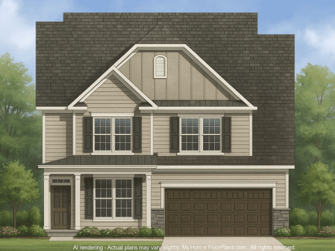 IMPORTANT Make the house as realistic as possible, landscape orientation, and display entire house. Do not cut off right or left side of house!