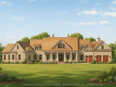 IMPORTANT Make the house as realistic as possible, landscape orientation, and display entire house. Do not cut off right or left side of house!