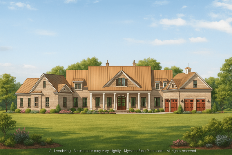 IMPORTANT Make the house as realistic as possible, landscape orientation, and display entire house. Do not cut off right or left side of house!