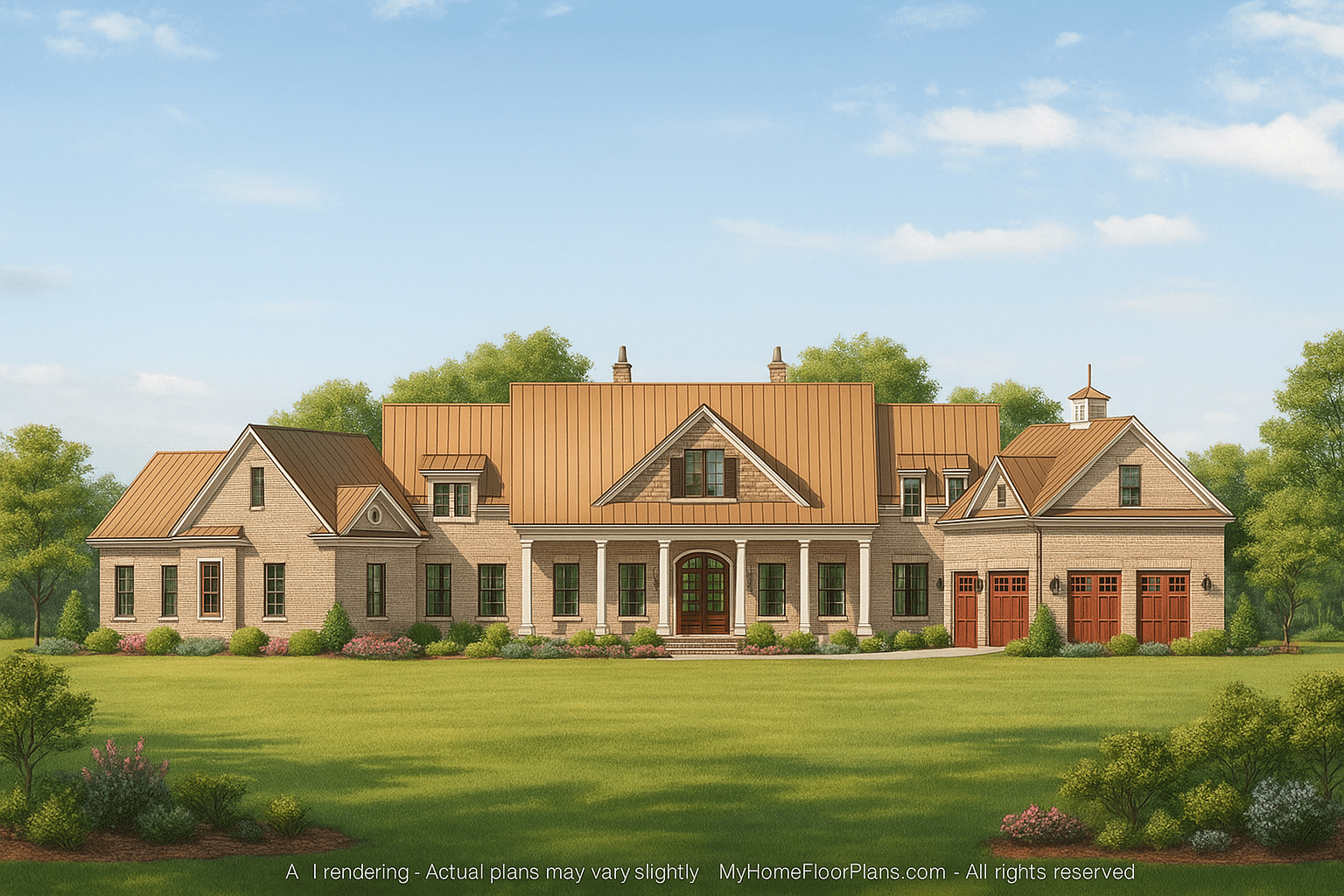 IMPORTANT Make the house as realistic as possible, landscape orientation, and display entire house. Do not cut off right or left side of house!