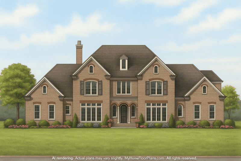 IMPORTANT Make the house as realistic as possible, landscape orientation, and display entire house. Do not cut off right or left side of house!