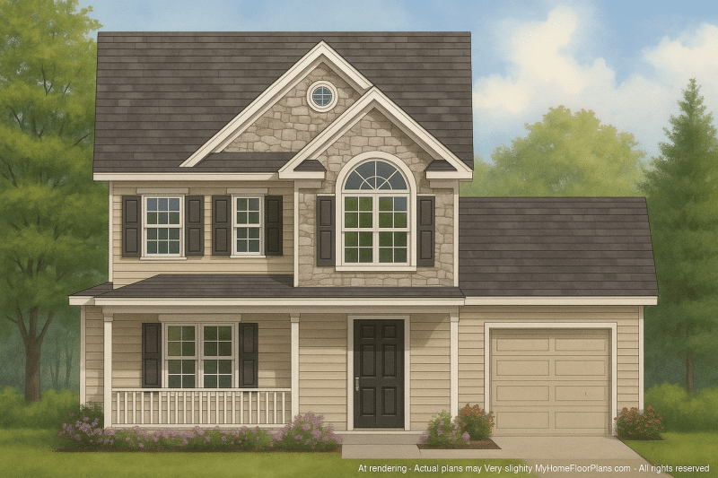 IMPORTANT Make the house as realistic as possible, landscape orientation, and display entire house. Do not cut off right or left side of house!