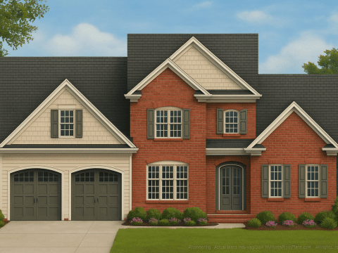 IMPORTANT Make the house as realistic as possible, landscape orientation, and display entire house. Do not cut off right or left side of house!