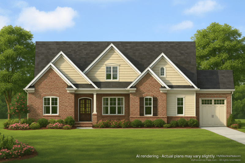 IMPORTANT Make the house as realistic as possible, landscape orientation, and display entire house. Do not cut off right or left side of house!