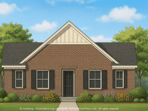 **IMPORTANT** Make the house as realistic as possible, landscape orientation, and display entire house. Do not cut off right or left side of house!