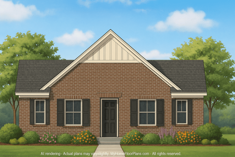 **IMPORTANT** Make the house as realistic as possible, landscape orientation, and display entire house. Do not cut off right or left side of house!