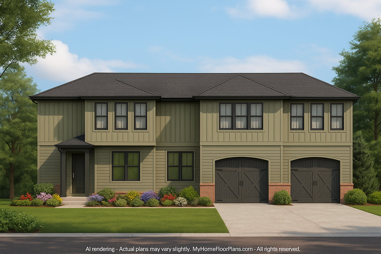 **IMPORTANT** Make the house as realistic as possible, landscape orientation, and display entire house. Do not cut off right or left side of house!