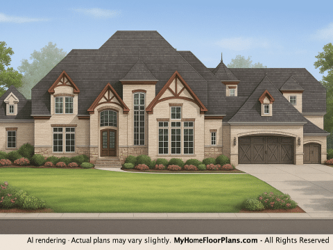 IMPORTANT Make the house as realistic as possible, landscape orientation, and display entire house. Do not cut off right or left side of house!
