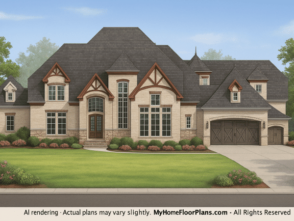 IMPORTANT Make the house as realistic as possible, landscape orientation, and display entire house. Do not cut off right or left side of house!