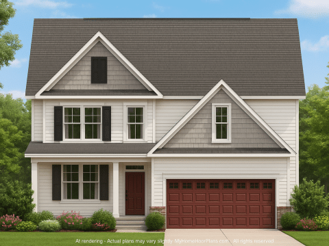 IMPORTANT Make the house as realistic as possible, landscape orientation, and display entire house. Do not cut off right or left side of house!