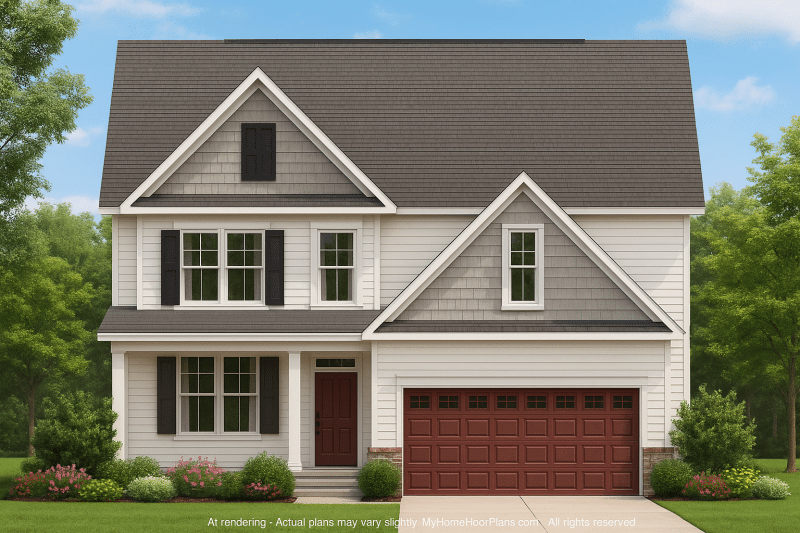 IMPORTANT Make the house as realistic as possible, landscape orientation, and display entire house. Do not cut off right or left side of house!