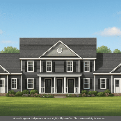 **IMPORTANT** Make the house as realistic as possible, landscape orientation, and display entire house. Do not cut off right or left side of house!