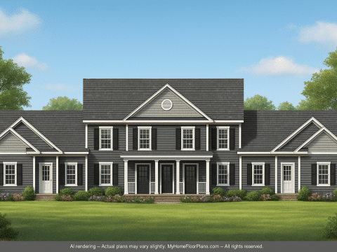 **IMPORTANT** Make the house as realistic as possible, landscape orientation, and display entire house. Do not cut off right or left side of house!