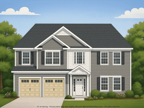 **IMPORTANT** Make the house as realistic as possible, landscape orientation, and display entire house. Do not cut off right or left side of house!