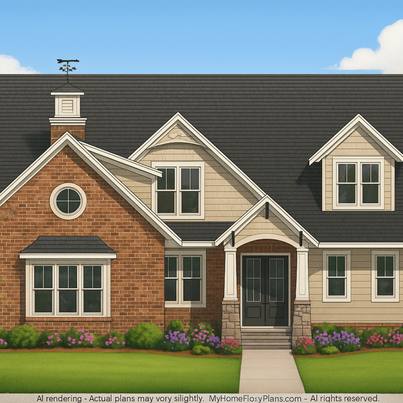 IMPORTANT Make the house as realistic as possible, landscape orientation, and display entire house. Do not off right or left side of house!