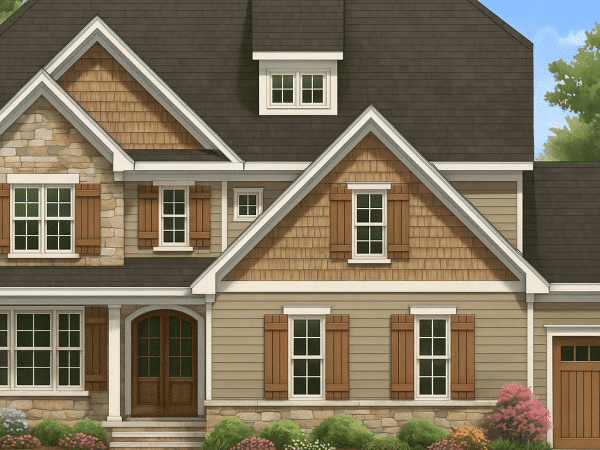 IMPORTANT Make the house as realistic as possible, landscape orientation, and display entire house. Do not off right or left side of house!