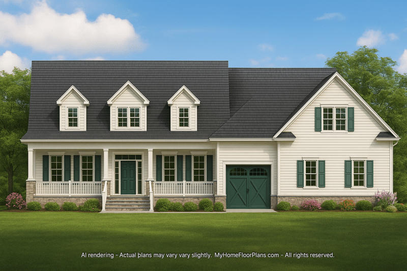 **IMPORTANT** Make the house as realistic as possible, landscape orientation, and display entire house. Do not off right or left side of house!