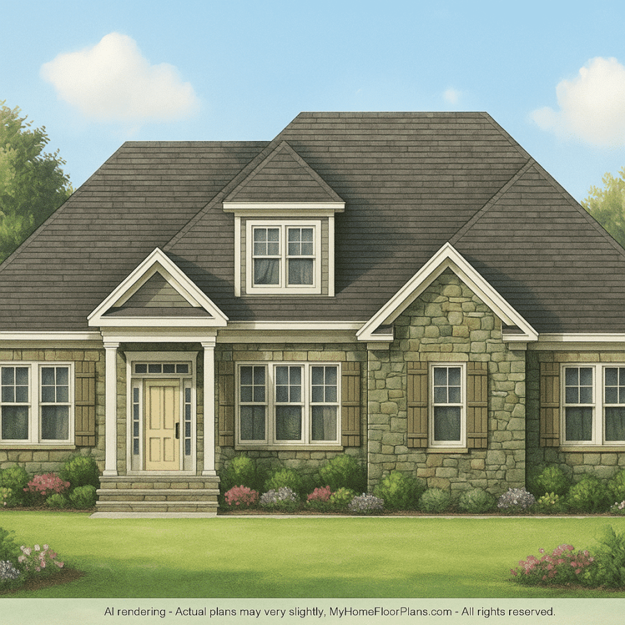 IMPORTANT Make the house as realistic as possible, landscape orientation, and display entire house. Do not off right or left side of house!