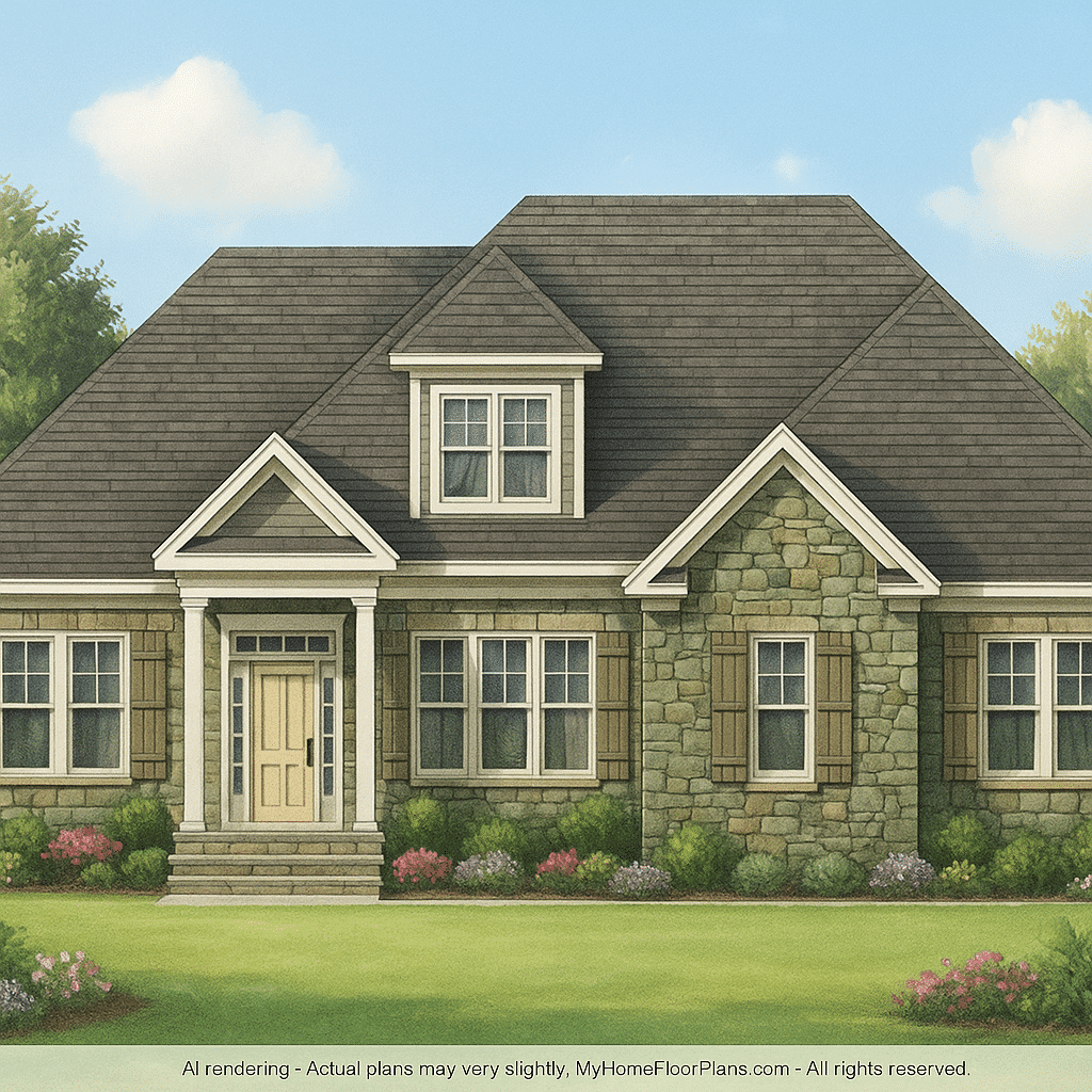 IMPORTANT Make the house as realistic as possible, landscape orientation, and display entire house. Do not off right or left side of house!