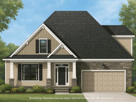 IMPORTANT Make the house as realistic as possible, landscape orientation, and display entire house. Do not off right or left side of house!
