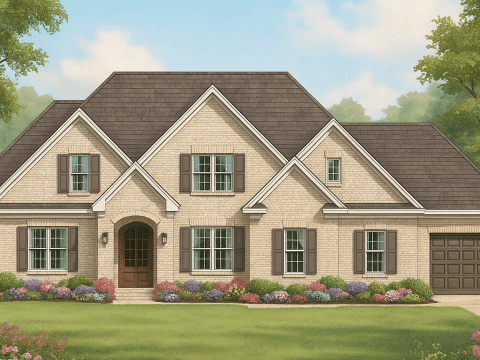 IMPORTANT Make the house as realistic as possible, landscape orientation, and display entire house. Do not off right or left side of house!