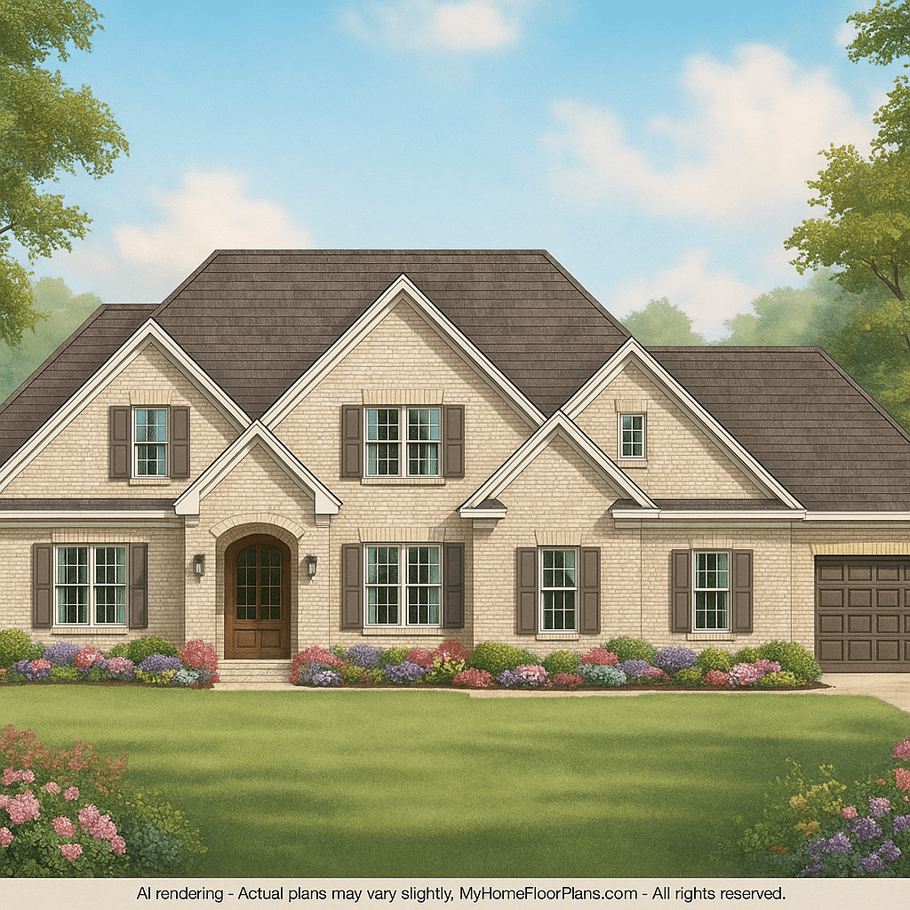 IMPORTANT Make the house as realistic as possible, landscape orientation, and display entire house. Do not off right or left side of house!