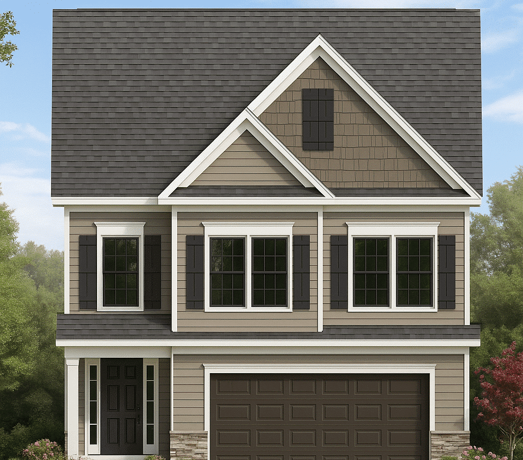 IMPORTANT Make the house as realistic as possible, landscape orientation, and display entire house. Do not off right or left side of house!