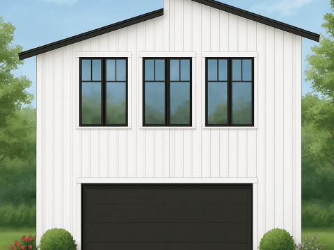 IMPORTANT Make the house as realistic as possible, landscape orientation, and display entire house. Do not off right or left side of house!