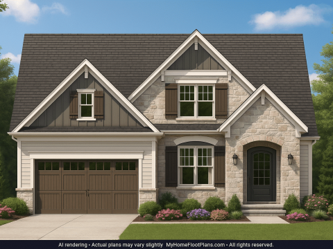 IMPORTANT Make the house as realistic as possible, landscape orientation, and display entire house. Do not off right or left side of house!